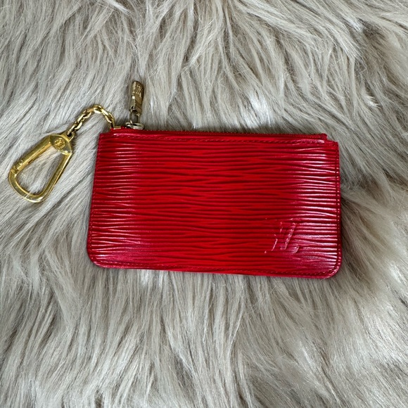 Louis Vuitton Handbags - Authentic Louis Vuitton LV Pochette Cle Epi Coin Case
